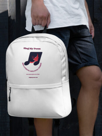 Sing My Poem Backpack