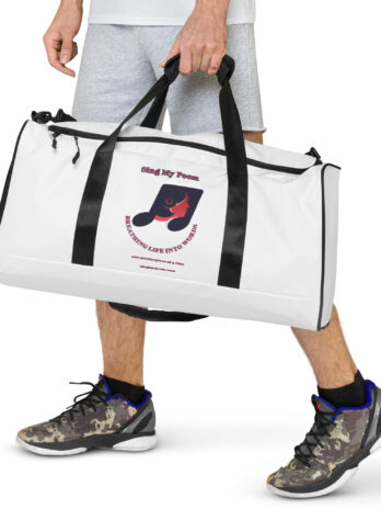Sing My Poem Duffle bag