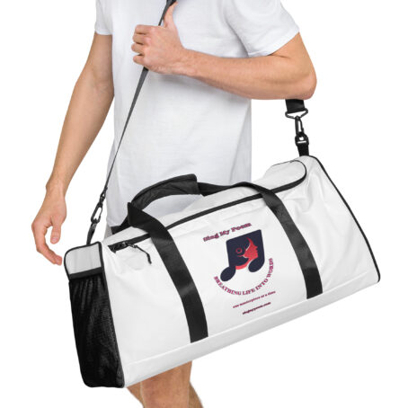 Sing My Poem Duffle bag - Image 2
