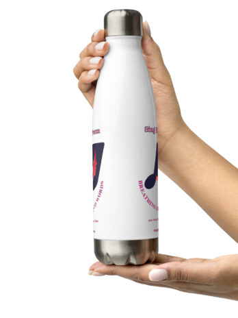 Sing My Poem Stainless steel water bottle