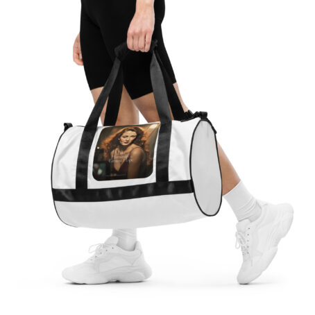 Juanita Greatest Hope all-over print gym bag