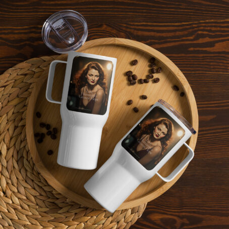 Juanita Greatest Hope Travel mug with a handle