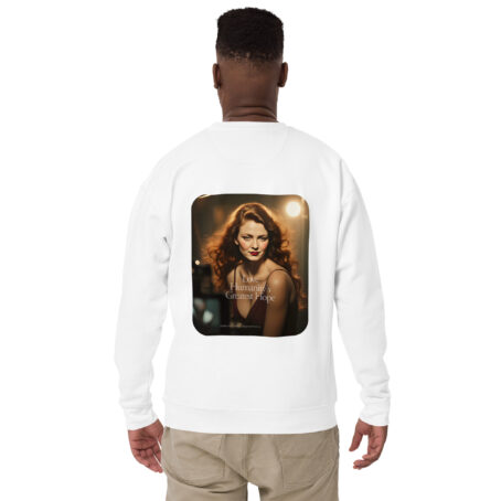 Juanita Greatest Hope Unisex Premium Sweatshirt - Image 2