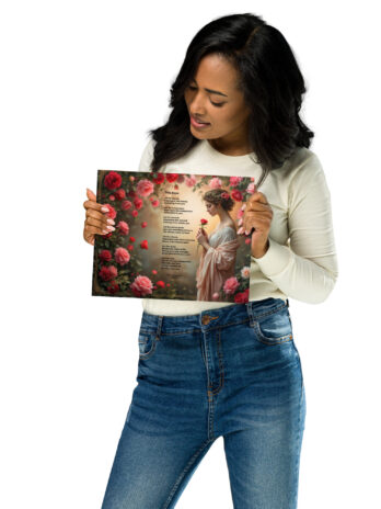 “This Rose: An Intimate Tale of Love Metal print
