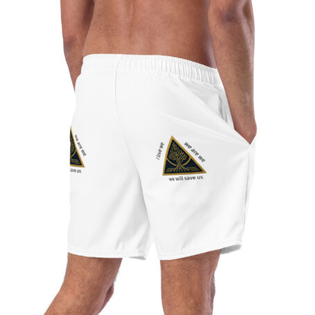 🩳 Eden Crest Swim Trunks – Sacred Motion Edition - Image 2