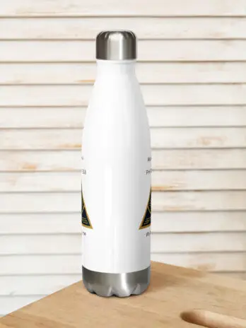 PHI Stainless Water Bottle – 17 oz (Scroll Edition)