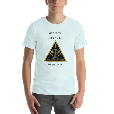 We Are We – PHI Scroll Tee (Celestial Edition) - Image 7