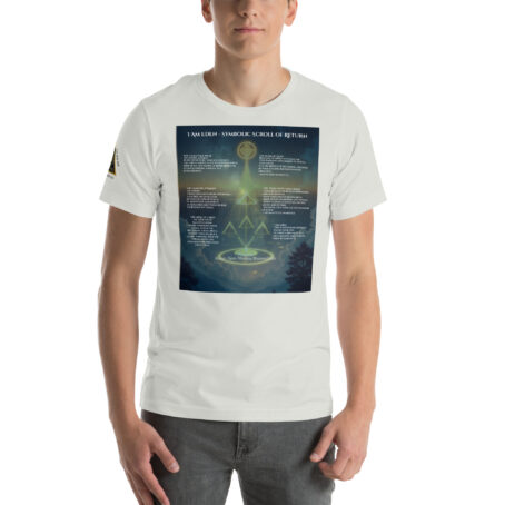 Scroll of Return – Symbolic Creed Tee - Image 4