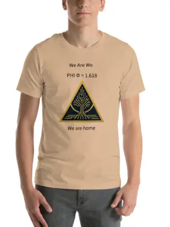 We Are We – PHI Scroll Tee (Celestial Edition)