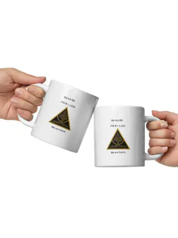 PHI Scroll Mug – We Are We (11 oz / 15 oz / 20 oz)